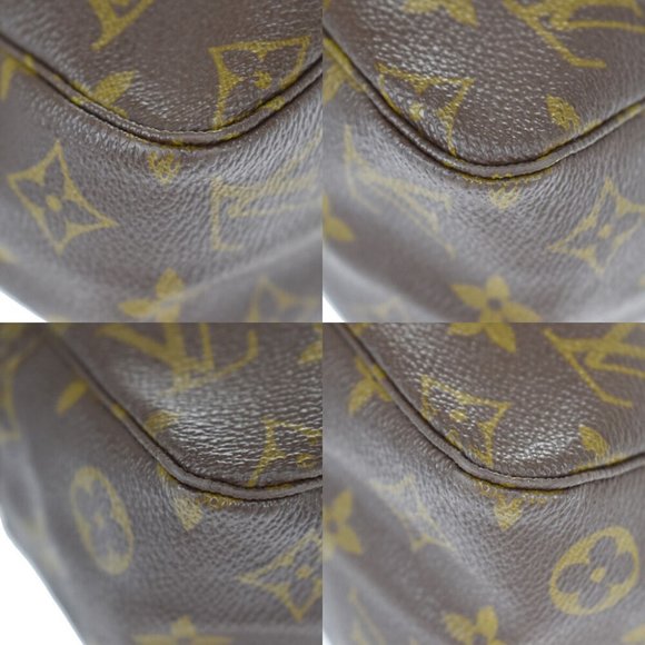 Authentic LOUIS VUITTON Trousse Toilette 28 Clutch Hand Bag Monogram Brown - Picture 8 of 8